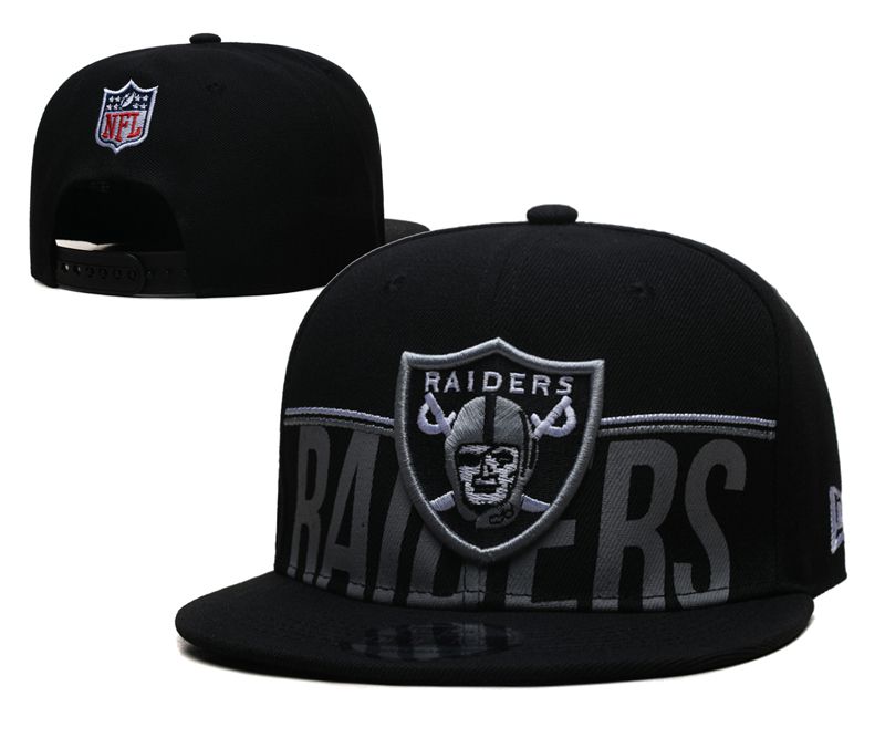 2023 NFL Oakland Raiders Hat YS20230829->nfl hats->Sports Caps